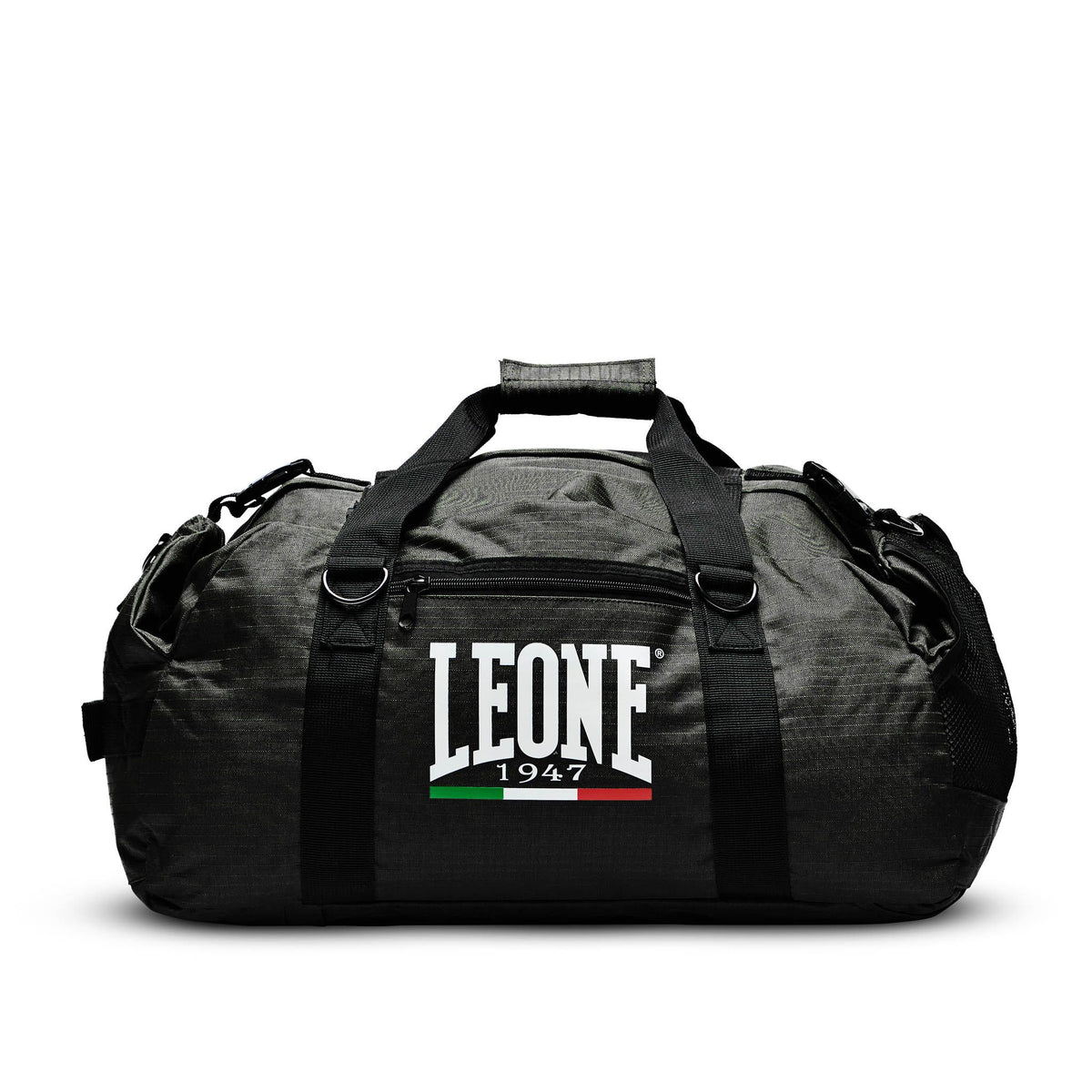 Mochila y Bolsa Deportiva Leone 1947 Negra AC908 para Entrenamiento