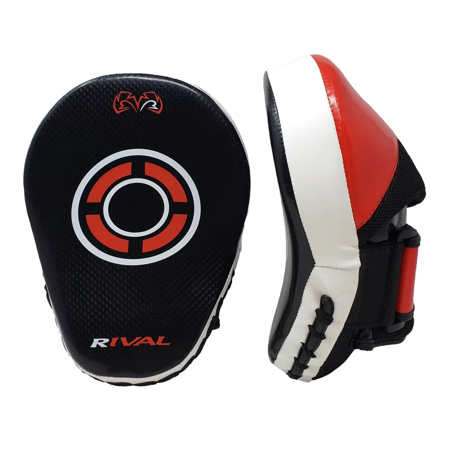 Manoplas de Boxeo Rival RPM7 Fitness Plus Negro / Rojo