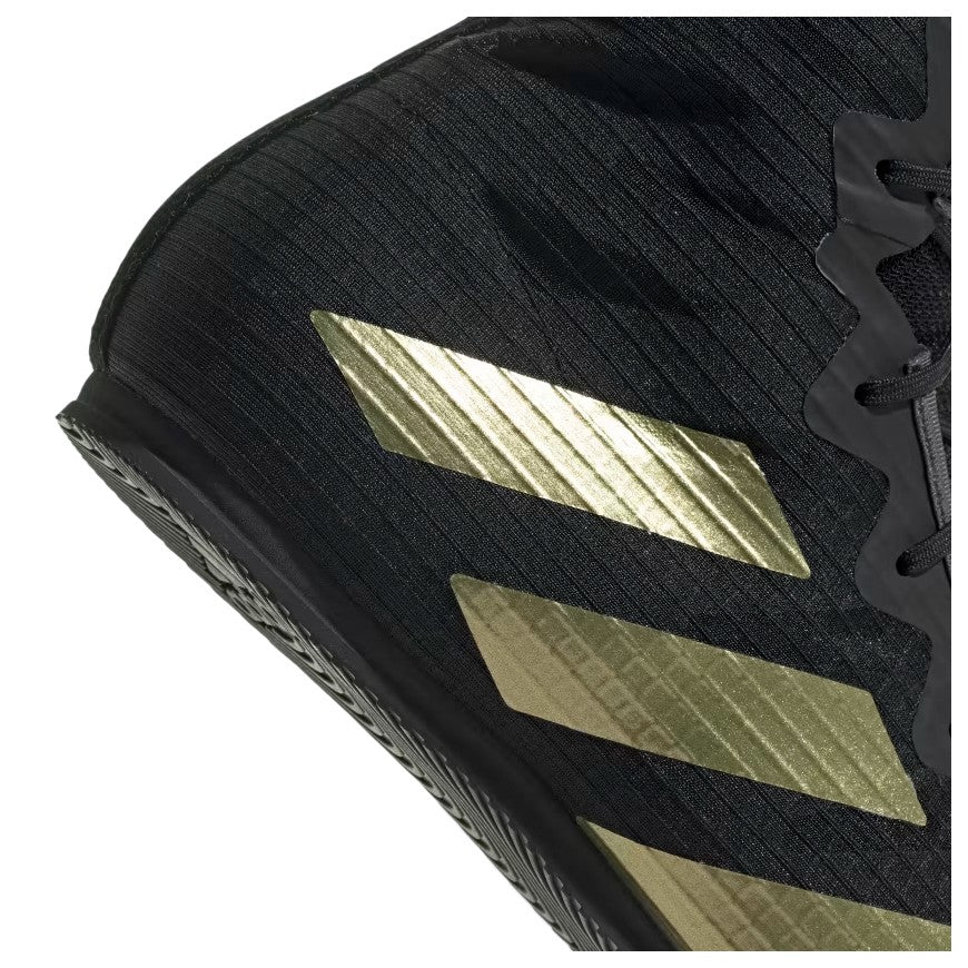 Botas de Boxeo Adidas Box Hog 4 Negra/Dorada GZ6116