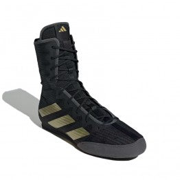 Botas de Boxeo Adidas Box Hog 4 Negra/Dorada GZ6116