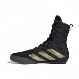 Botas de Boxeo Adidas Box Hog 4 Negra/Dorada GZ6116